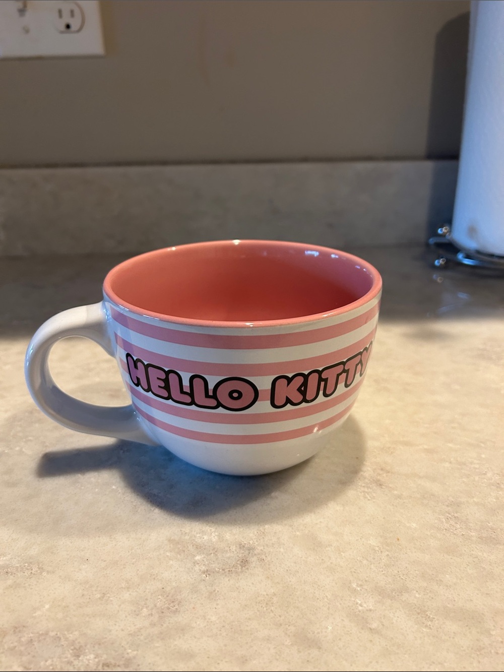 Hello Kitty Sanrio 24 oz Large Ceramic Mug by Silver Buffalo